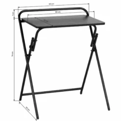 Desserte Pliable Noire -Tatouage Série Magasin accueil skinartstore desserte pliable noire 4