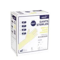 GANTS D'EXAMEN VINYLE STERILES