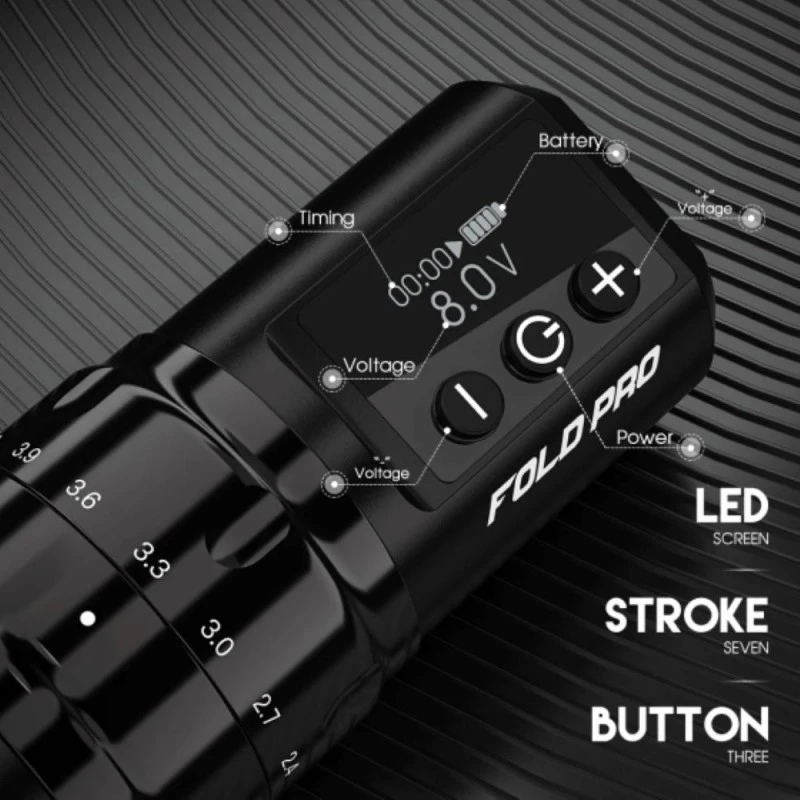 Machine à Tatouer DRAGONHAWK FOLD PRO 2 Machine à Tatouer DRAGONHAWK FOLD PRO – Image 2